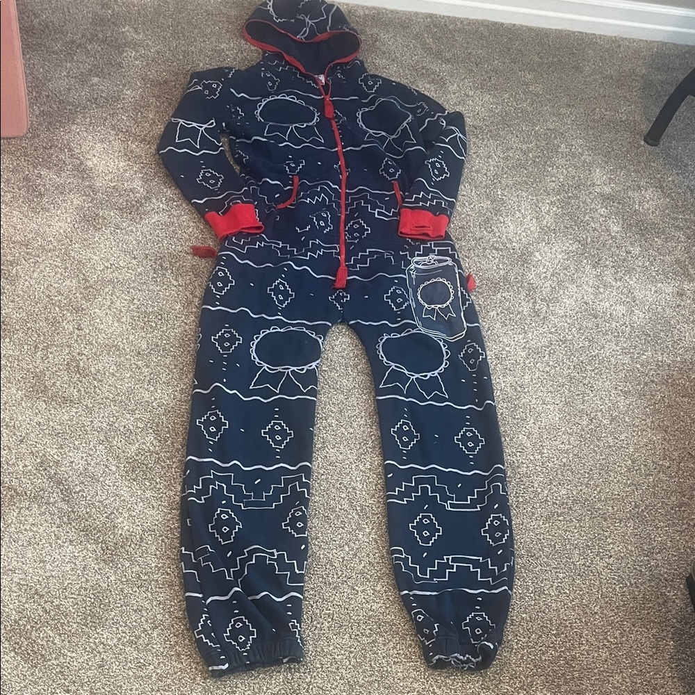 Pabst Blue Ribbon Onesie size XXL